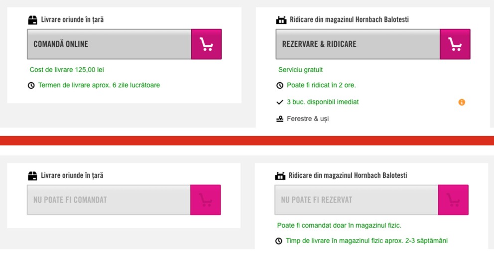 Butoane comanda online rezervare Cum comand Butoane comanda online rezervare Cum comand