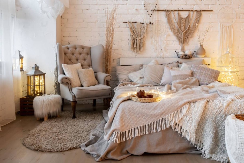 Paleta de culori și texturi în stilul boho chic Paleta de culori și texturi în stilul boho chic