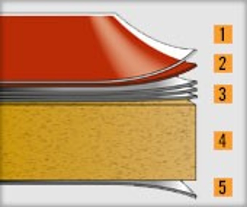 Structura materialului blatului de bucatarie Structura materialului blatului de bucatarie