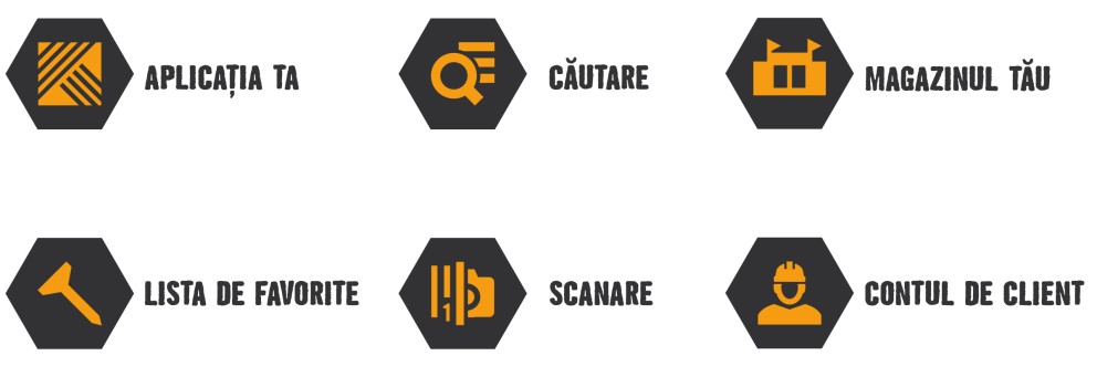 Aplicatia HORNBACH privire de ansamblu Aplicatia HORNBACH privire de ansamblu