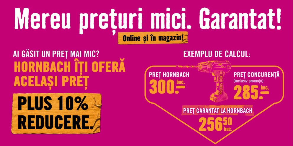 Garantia preturilor mereu mici Exemplu de calcul 2025 Garantia preturilor mereu mici Exemplu de calcul 2025