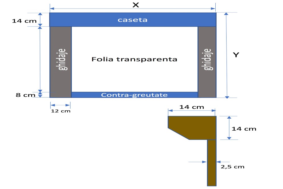 Folia transparenta cu capse si bride 3 Folia transparenta cu capse si bride 3