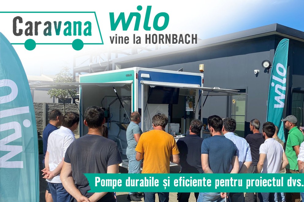 
							Caravana Wilo vine la HORNBACH! Calendarul evenimentelor
						