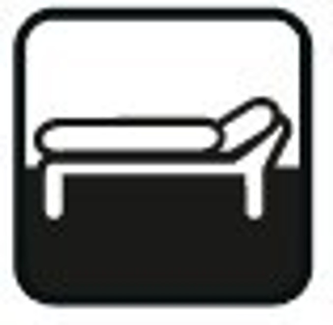 Simbol pardoseala zona relaxare Simbol pardoseala zona relaxare