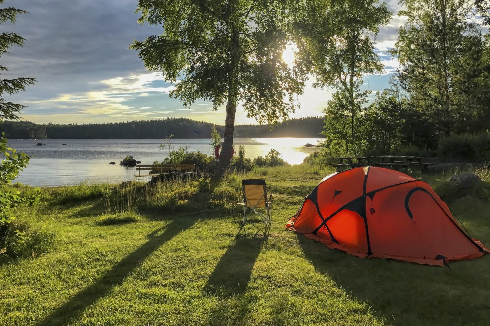 Camping în sălbăticie