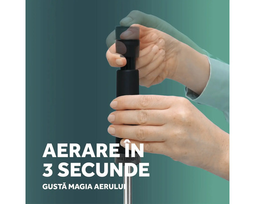 Utilizarea unui aerator de vin