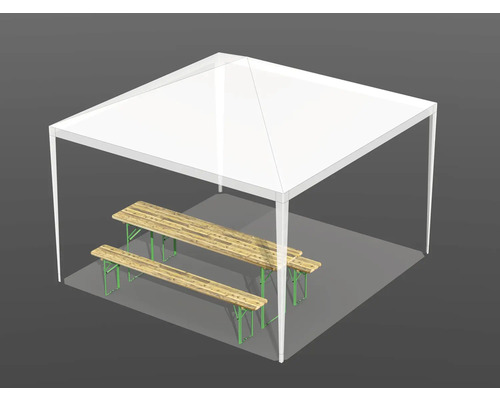 Set de cort de bere sub un pavilion