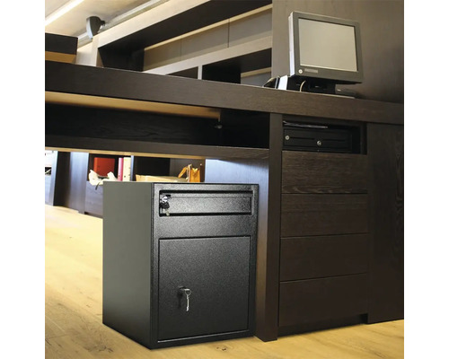 Dulap din oțel cu două sertare sub birou