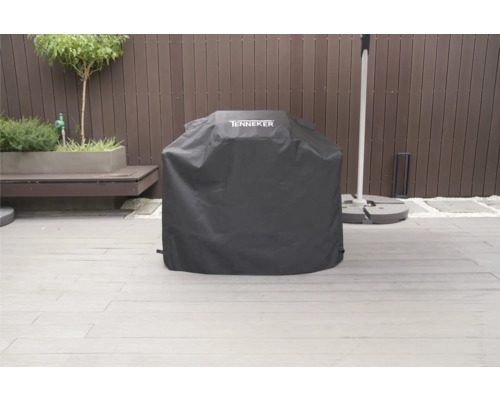 Husa de grătar Tenneker pentru protejarea unui grătar în exterior.