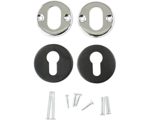 Set rozetă cu rozete pentru chei și material de fixare