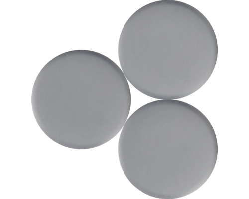 Trei pietre de mozaic de sticlă, rotunde