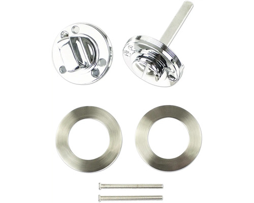 Set încuietoare rotativă cu rozete și șuruburi