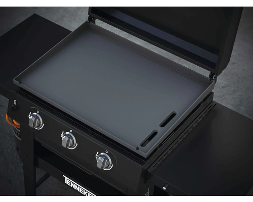 Grătar pe gaz TENNEKER cu trei arzătoare și o placă de grătar