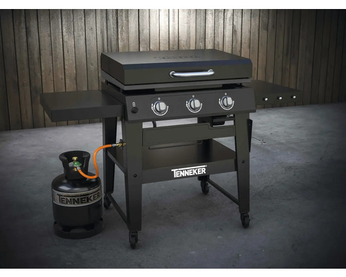 Grătar pe gaz Tenneker cu butelie de gaz