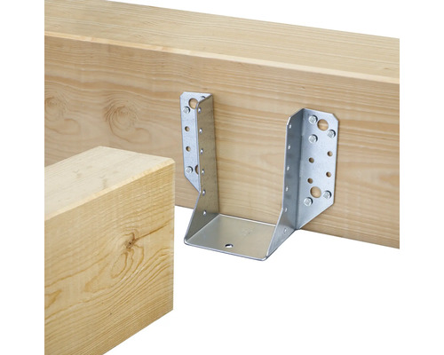 Papuc tip A grindă lemn Alberts 80x120x2 mm, oțel zincat | HORNBACH