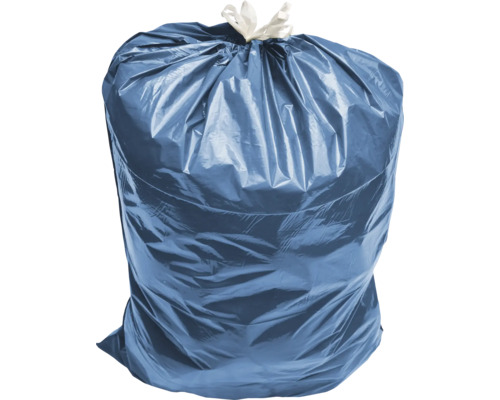 Sac de gunoi plin cu șnur de închidere