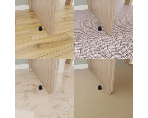 Colaj cu opritor de ușă pe laminat, covor, gresie și podea PVC