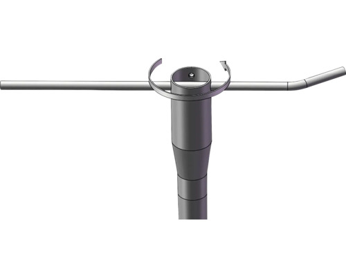 Burghiu de pământ cu mâner