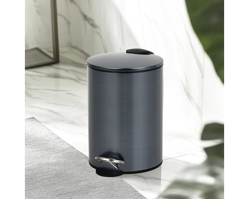 Coș de gunoi cu pedală pentru baie