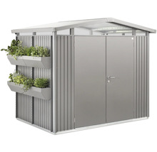 Cabină de scule metalică cu jardiniere și ușă dublă