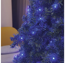 Prim-plan cu un pom de Crăciun cu iluminare.