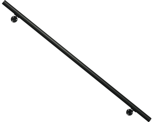 Mână curentă neagră pentru montaj pe perete