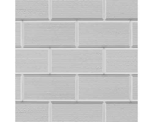 Prim-plan cu plăci de perete din cărămidă cu caneluri orizontale