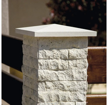 Stâlp de beton cu capac pentru garduri de grădină