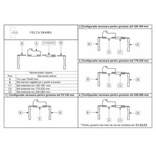 Instrucțiuni de montaj Velta Doors pentru rame de uși