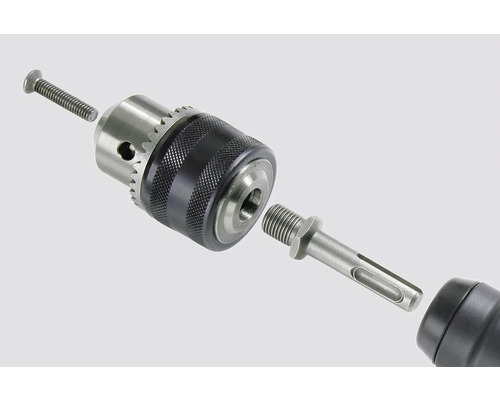 Mandrină de găurit cu șurub și adaptor pentru mașină de găurit