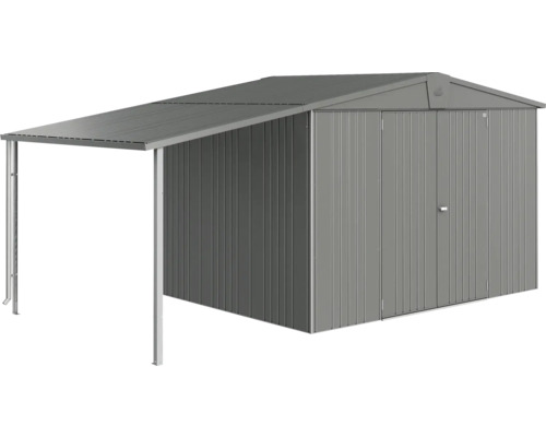 Depozit de scule metalic cu marchiză pentru unelte de grădină și scule