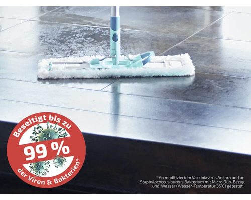 Mop pe gresie cu sigiliu pentru îndepărtarea a 99% din viruși și bacterii