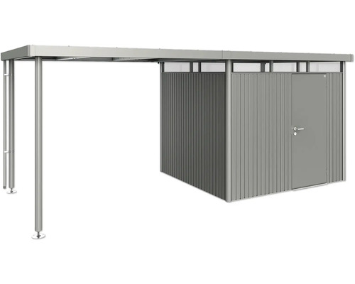 Magazie de scule cu acoperiș și ușă