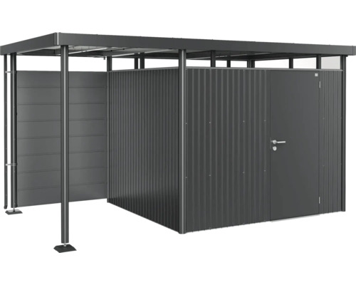 Magazie de scule cu acoperiș și ușă