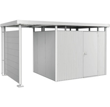 Magazie de grădină cu ușă glisantă și acoperiș