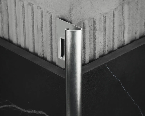 Profil metalic pentru faianță, pentru perete și podea