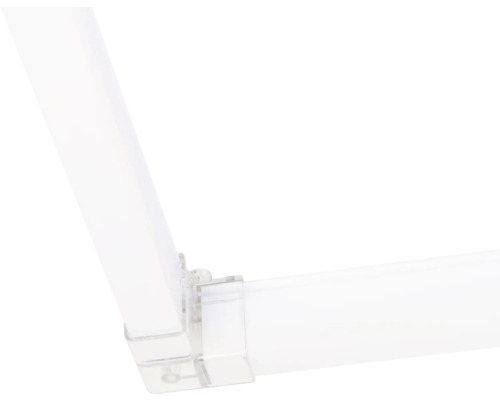 Conector de colț din plastic