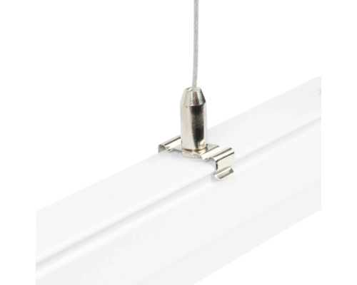 Suspensie cu cablu de sârmă cu clip pentru sistem de iluminare