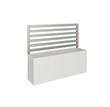 Radiator alb cu suport pentru prosoape