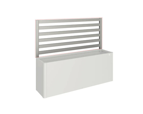 Radiator alb cu suport pentru prosoape