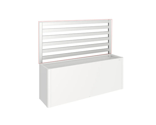 Jardinieră cu spalier metalic