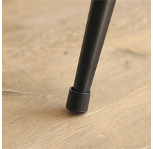 Imagine detaliată a unui picior de mobilă cu protecție pentru podea