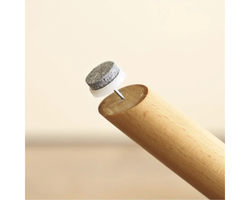 Glitier din pâslă cu cui pentru picior de mobilă