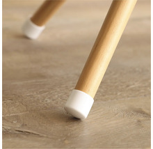 Picior de scaun din lemn cu alunecător pentru mobilă