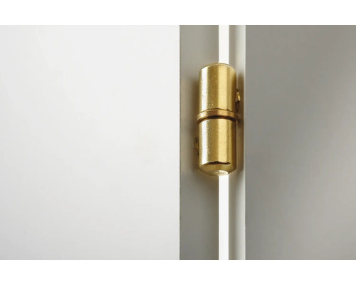 Balamală din alamă pe o ușă