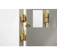 Balamale de ușă din alamă pentru fixarea unei uși