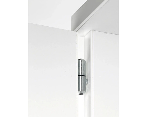 Ușă cu balama metalică