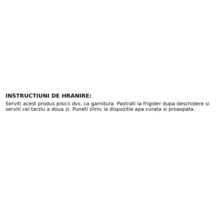 Instrucțiuni de hrănire pentru pisici în limba română.