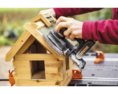 Șlefuitor cu talpă delta fără acumulator Worx WX822.9 | HORNBACH