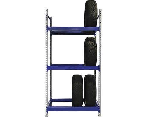 Raft pentru anvelope cu trei anvelope